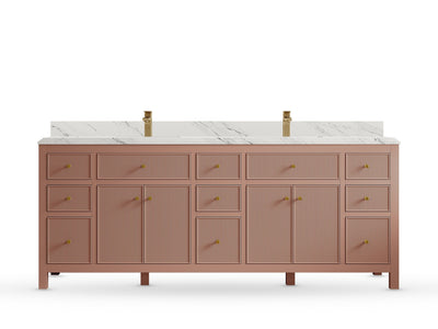 Sonoma 84 Warm Terracotta, DC Palissandro Quartz, front view