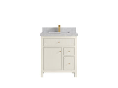 Sonoma 30 in W x 22 in D Reeded Free Standing Single Sink Bathroom Vanity - photo 30