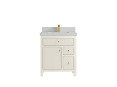 Sonoma 30 in W x 22 in D Reeded Free Standing Single Sink Bathroom Vanity - photo 20