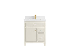 Sonoma 30 in W x 22 in D Reeded Free Standing Single Sink Bathroom Vanity - photo 42