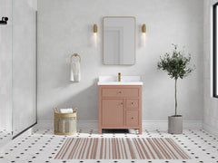 Sonoma 30 in W x 22 in D Reeded Free Standing Single Sink Bathroom Vanity - photo 2