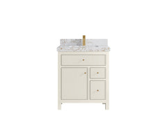 Sonoma 30 in W x 22 in D Reeded Free Standing Single Sink Bathroom Vanity - photo 36