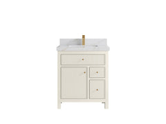 Sonoma 30 in W x 22 in D Reeded Free Standing Single Sink Bathroom Vanity - photo 16