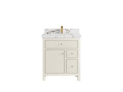 Sonoma 30 in W x 22 in D Reeded Free Standing Single Sink Bathroom Vanity - photo 34