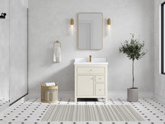 Sonoma 30 in W x 22 in D Reeded Free Standing Single Sink Bathroom Vanity - photo 4