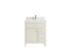 Sonoma 30 in W x 22 in D Reeded Free Standing Single Sink Bathroom Vanity - photo 24