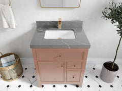 Sonoma 30 in W x 22 in D Reeded Free Standing Single Sink Bathroom Vanity - photo 31