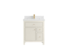 Sonoma 30 in W x 22 in D Reeded Free Standing Single Sink Bathroom Vanity - photo 28