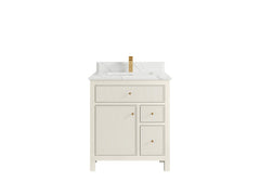 Sonoma 30 in W x 22 in D Reeded Free Standing Single Sink Bathroom Vanity - photo 22