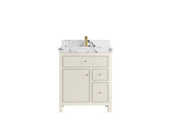 Sonoma 30 in W x 22 in D Reeded Free Standing Single Sink Bathroom Vanity - photo 38