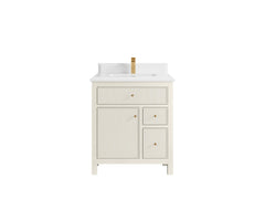 Sonoma 30 in W x 22 in D Reeded Free Standing Single Sink Bathroom Vanity - photo 26