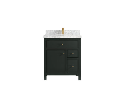 Sonoma 30 in W x 22 in D Reeded Free Standing Single Sink Bathroom Vanity - Willow Bath and Vanity
