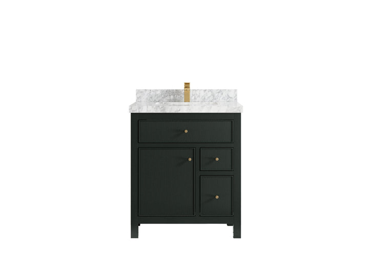 Sonoma 30 in W x 22 in D Reeded Free Standing Single Sink Bathroom Vanity - photo 11