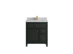 Sonoma 30 in W x 22 in D Reeded Free Standing Single Sink Bathroom Vanity - photo 17