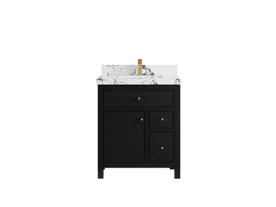 Sonoma 30 in W x 22 in D Reeded Free Standing Single Sink Bathroom Vanity - Willow Bath and Vanity