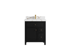 Sonoma 30 in W x 22 in D Reeded Free Standing Single Sink Bathroom Vanity - photo 20