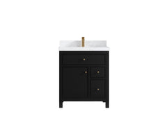 Sonoma 30 in W x 22 in D Reeded Free Standing Single Sink Bathroom Vanity - photo 1