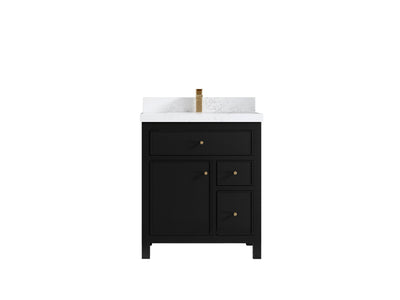 Sonoma 30 in W x 22 in D Reeded Free Standing Single Sink Bathroom Vanity - Willow Bath and Vanity