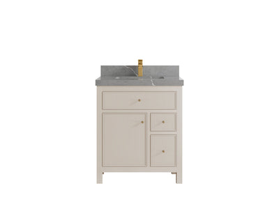Sonoma 30 in W x 22 in D Reeded Free Standing Single Sink Bathroom Vanity - Willow Bath and Vanity