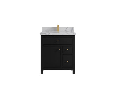 Sonoma 30 in W x 22 in D Reeded Free Standing Single Sink Bathroom Vanity - Willow Bath and Vanity