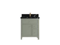Sonoma 30 in W x 22 in D Reeded Free Standing Single Sink Bathroom Vanity - photo 7