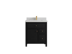 Sonoma 30 in W x 22 in D Reeded Free Standing Single Sink Bathroom Vanity - photo 13