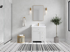 Sonoma 30 in W x 22 in D Reeded Free Standing Single Sink Bathroom Vanity - photo 4