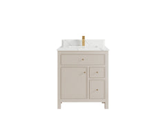 Sonoma 30 in W x 22 in D Reeded Free Standing Single Sink Bathroom Vanity - photo 14