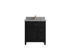 Sonoma 30 in W x 22 in D Reeded Free Standing Single Sink Bathroom Vanity - photo 19