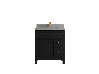 Sonoma 30 in W x 22 in D Reeded Free Standing Single Sink Bathroom Vanity - Willow Bath and Vanity