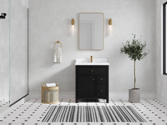 Sonoma 30 in W x 22 in D Reeded Free Standing Single Sink Bathroom Vanity - photo 4
