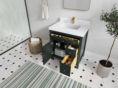 Sonoma 30 in W x 22 in D Reeded Free Standing Single Sink Bathroom Vanity - photo 4