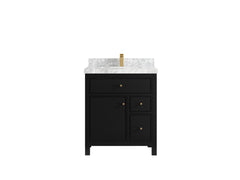 Sonoma 30 in W x 22 in D Reeded Free Standing Single Sink Bathroom Vanity - photo 12