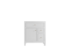 Sonoma 30 in W x 22 in D Reeded Free Standing Single Sink Bathroom Vanity - photo 6