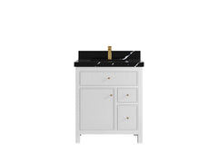 Sonoma 30 in W x 22 in D Reeded Free Standing Single Sink Bathroom Vanity - photo 7