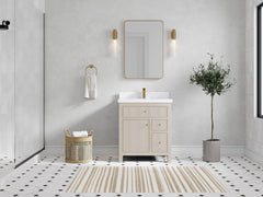 Sonoma 30 in W x 22 in D Reeded Free Standing Single Sink Bathroom Vanity - photo 4