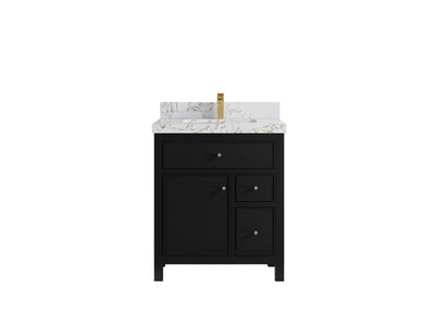 Sonoma 30 in W x 22 in D Reeded Free Standing Single Sink Bathroom Vanity - Willow Bath and Vanity