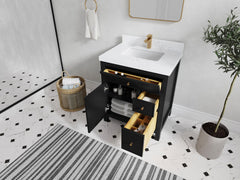 Sonoma 30 in W x 22 in D Reeded Free Standing Single Sink Bathroom Vanity - photo 3