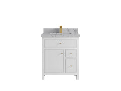 Sonoma 30 in W x 22 in D Reeded Free Standing Single Sink Bathroom Vanity - photo 23