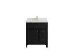 Sonoma 30 in W x 22 in D Reeded Free Standing Single Sink Bathroom Vanity - photo 10