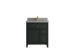 Sonoma 30 in W x 22 in D Reeded Free Standing Single Sink Bathroom Vanity - photo 18