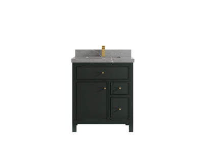 Sonoma 30 in W x 22 in D Reeded Free Standing Single Sink Bathroom Vanity - Willow Bath and Vanity