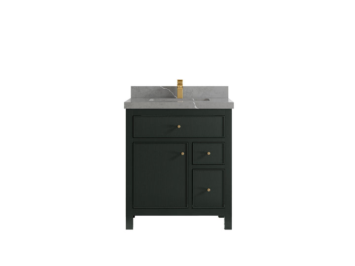 Sonoma 30 in W x 22 in D Reeded Free Standing Single Sink Bathroom Vanity - photo 18