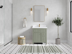 Sonoma 30 in W x 22 in D Reeded Free Standing Single Sink Bathroom Vanity - photo 4