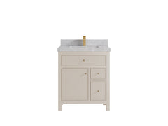 Sonoma 30 in W x 22 in D Reeded Free Standing Single Sink Bathroom Vanity - photo 18