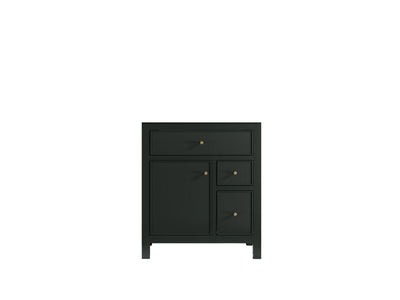 Sonoma 30 in W x 22 in D Reeded Free Standing Single Sink Bathroom Vanity - Willow Bath and Vanity