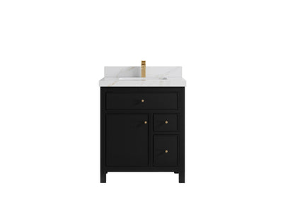 Sonoma 30 in W x 22 in D Reeded Free Standing Single Sink Bathroom Vanity - Willow Bath and Vanity