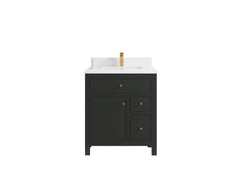 Sonoma 30 in W x 22 in D Reeded Free Standing Single Sink Bathroom Vanity - photo 16