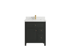Sonoma 30 in W x 22 in D Reeded Free Standing Single Sink Bathroom Vanity - photo 9