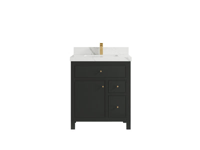 Sonoma 30 in W x 22 in D Reeded Free Standing Single Sink Bathroom Vanity blt - Willow Bath and Vanity
